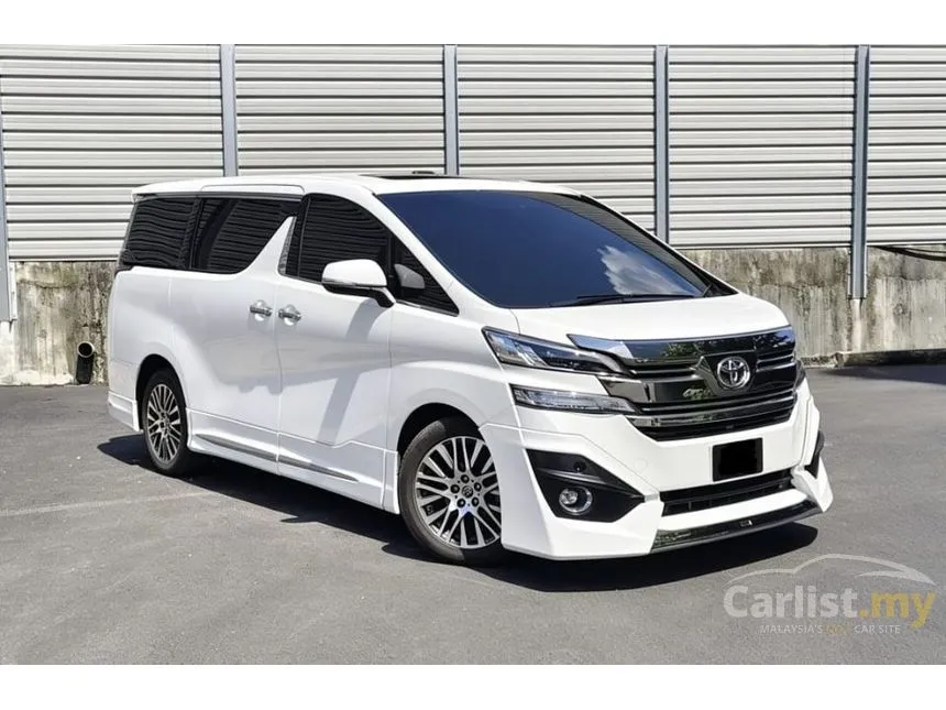 2016 Toyota Vellfire ZG MPV