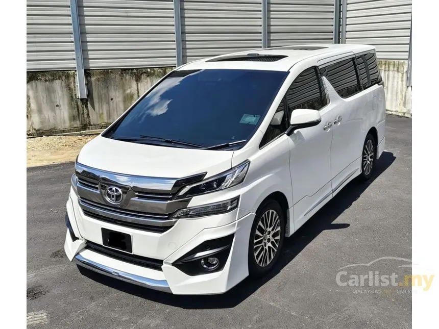 2016 Toyota Vellfire ZG MPV