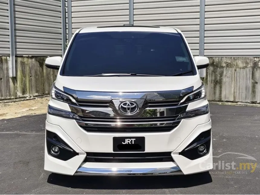 2016 Toyota Vellfire ZG MPV