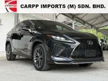 2021 Lexus RX 300 2.0 F Sport (A) - Red Interior SUNROOF / Low Milleage 7 YEARS WARRANTY