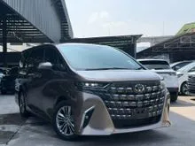 2025 Toyota Alphard 2.5 Z MPV JBL HTS DIM BSM HUD AUTO SIDE STEP UNREG 5A