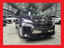 2018 Toyota Vellfire 2.5 X 2.5X PRECRASH 2 x PWR DOOR 4 YR WARRANTY