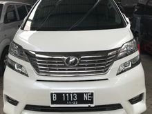 2011 Toyota Vellfire 2.4 Z Van Wagon