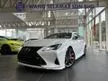 Recon 2018 Lexus RC300 2.0 FACELIFT SPORTS COUPE 2 DOOR // Red leather seats // TRD FULL KIT // LOWERED ADJUSTABLE SUSPENSION// BSM // 360 CAM