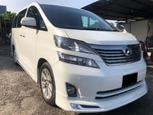 2009 Toyota Vellfire 3.5 ZP MPV PILOT SEATS F/SPEC