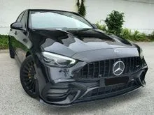 2022 Mercedes-Benz C300 2.0 AMG Line Sedan_Last Service Record Date-10/11/2025_Mileage Record-47,645km,DEFINITELY ORI_FREE Auto Warranty_RM50K/Year