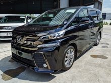 2016 Toyota Vellfire 2.5 Z Golden Eyes MPV Promotion Unreg Offer