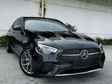 2021 Mercedes-Benz E300 2.0 AMG Line Sedan_Full Service Record,Original Mileage+FREE Auto Warranty_RM50K/Year