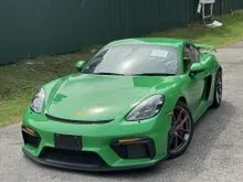 2023 Porsche 718 4.0 Cayman GT4 RS Coupe