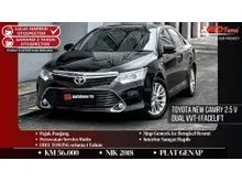 2018 Toyota Camry 2.5 V Sedan KM 56.000 Toyota New Camry 2.5 V Dual VVT-i Facelift NIK 2018 Black On Beige