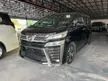 Recon 2018 Toyota Vellfire 2.5 ZG PILOT SEATS ** READING LIGHT / 3 EYE LED / EXCELLENT CONDITION ** FREE 5 YEAR WARRANTY ** OFFER OFFER **