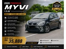 2020 Perodua Myvi 1.5 AV Cun Condition Bulanan 5xx Only Senang Lulus