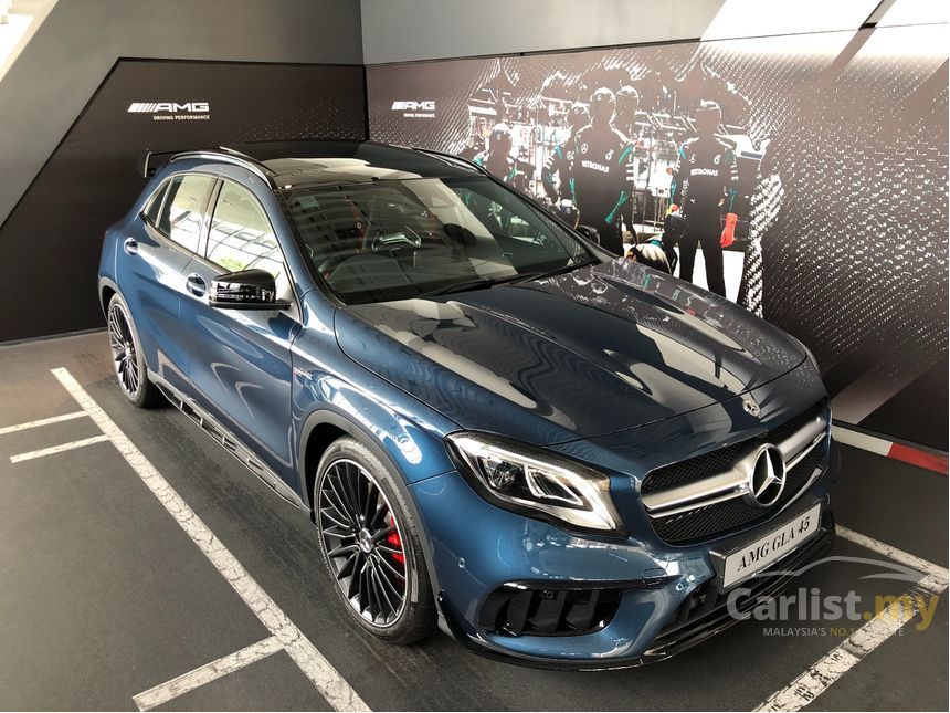 Mercedes Benz Gla45 Amg 19 4matic 2 0 In Selangor Automatic Suv Blue For Rm 366 457 Carlist My