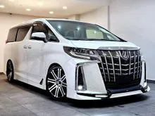 2018 Toyota Alphard 3.5 TRD version D4-S engine, full twin TRD Exhaust JBL Sounds n Sunroof