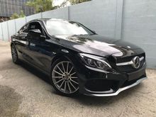 2017 Mercedes-Benz C300 2.0 AMG Coupe UK NEW UNREG HIGH SPEC