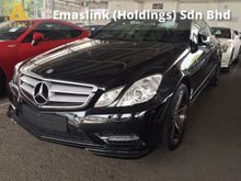 2013 Mercedes-Benz E200 CGI 1.8 Coupe NO GST Unregister