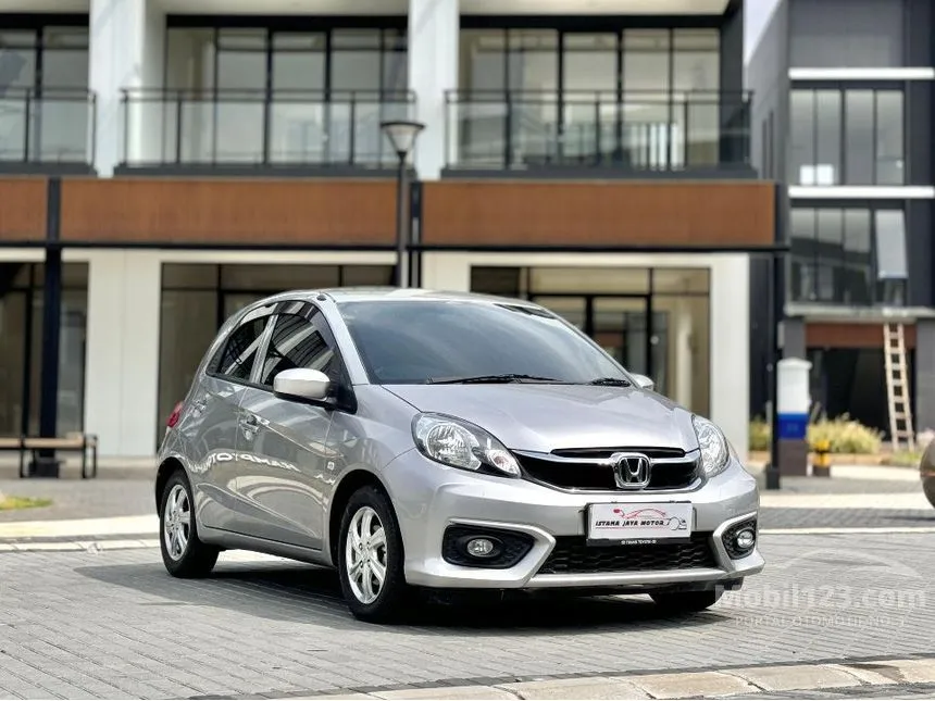 Jual Mobil Honda Brio 2018 Satya E 1.2 di DKI Jakarta Automatic Hatchback Silver Rp 123.000.000