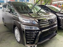 2018 Toyota Vellfire 2.5 ZA BROWN NEW COLOR MPV