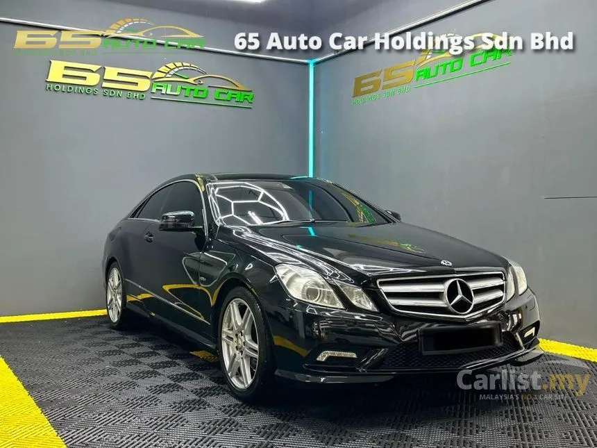 2010 Mercedes-Benz E250 Sport CGI Coupe