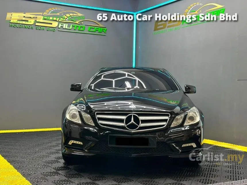 2010 Mercedes-Benz E250 Sport CGI Coupe