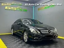 2010/11 Mercedes-Benz E250 1.8 Sport CGI SUNROOF Coupe