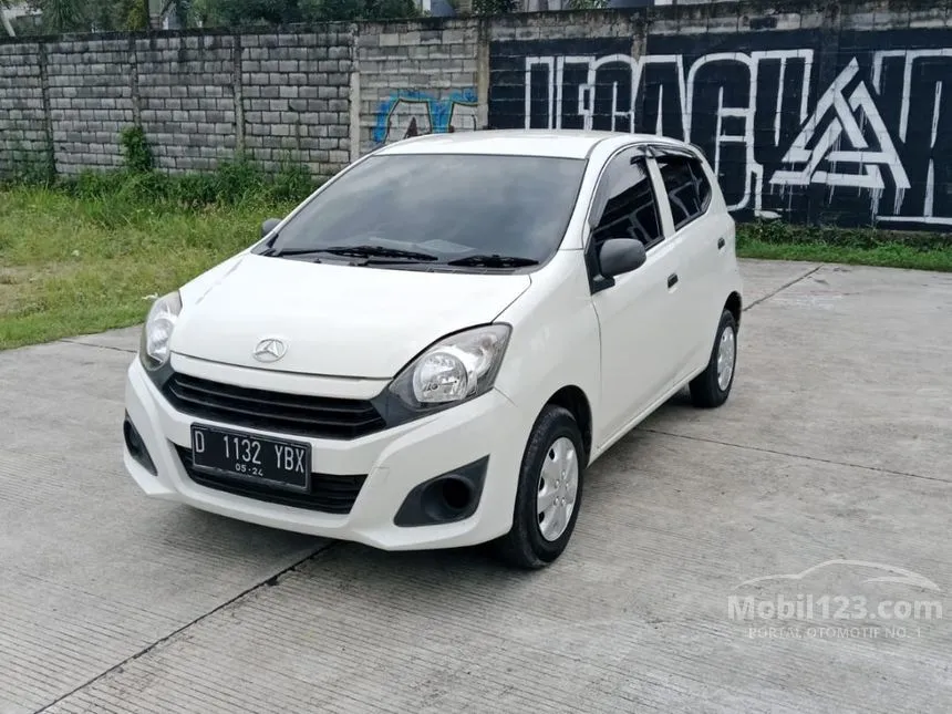 Jual Mobil Daihatsu Ayla 2019 D 1.0 di Jawa Barat Manual Hatchback Putih Rp 95.000.000