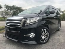 2016 Toyota Alphard 2.5 G S C Package MPV**SUNROOF**PRE-CRASH**PREMIUM WARRANTY**