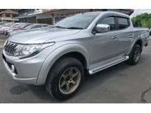 2018 (Reg 2019) Mitsubishi TRITON 2.4 M VGT 4WD (MT) (4X4) (GOOD CONDITION) STERLING SILVER (U25) 124,000KMS 6E-MT