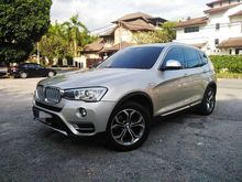 2015 BMW X3 2.0 xDrive20d SUV-free warranty and original mil 95kkm