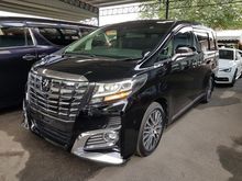 2015 Toyota Alphard 2.5 SC JBL HOME THEATER SURROUND SOUND SYSTEM BODYKIT DRL GUARANTEE LOW MILEAGE