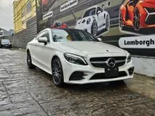 2021 Mercedes-Benz C180 1.5 AMG Line Coupe [5A, 16K KM, RED INTERIOR, PANO. ROOF]