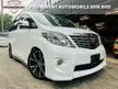 Used TOYOTA ALPHARD 2.4 MODELLISTA WTY 2024 2015,CRYSTAL WHITE IN COLOUR,7 SEATER WITH LEATHER,PUSH START,ONE OF TEACHER OWNER