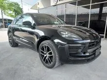 2022 Porsche Macan 2.0 SUV JAPAN SPEC/GRADE 5A 23K KM MILEAGE/PDLS PLUS HEADLIGHT/SPORT CHRONO/PANAROMIC ROOF/360 CAMERA/BLACK INTERIOR UNREG
