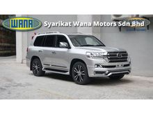 2018 Toyota Land Cruiser 4.6 ZX (Full Spec/ Modellista/ Rear Monitor) Unreg