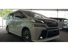 2016 Toyota Vellfire 2.5 Z G Edition MPV ALPINE BIG SCREEN GOOD CONDITION UNREGJPN SPEC