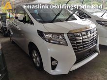 2015 Toyota Alphard 2.5 X 8 Seaters Recond New Car Condition Unregistered