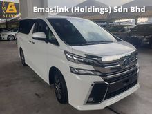 2016 Toyota Vellfire 2.5 ZG Sunroof JBL Sound System Surround Camera Local AP Unreg