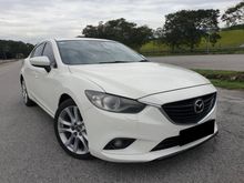 Mazda 6 2.5 SKYACTIV-G HIGH SPEC SELDOM USE 1OWNER PADDLE SHIFT SUN ROOF/KEYLESS/POWER SEAT TIPTOP CONDITON