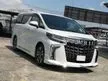 Recon 2020 Toyota Alphard 2.5 SC Grade 5A/Fully Loaded JBL/360Camera/BSM/DIM/Sunroof/New Arrival Stock/Like NEW car Condition/UNREG/Local AP/