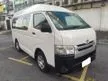 2014 Toyota Hiace 2.5 (M) Window Van High Roof