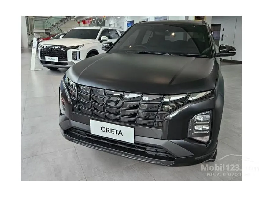 Jual Mobil Hyundai Creta 2024 Alpha 1.5 di DKI Jakarta Automatic Wagon Hitam Rp 392.000.000