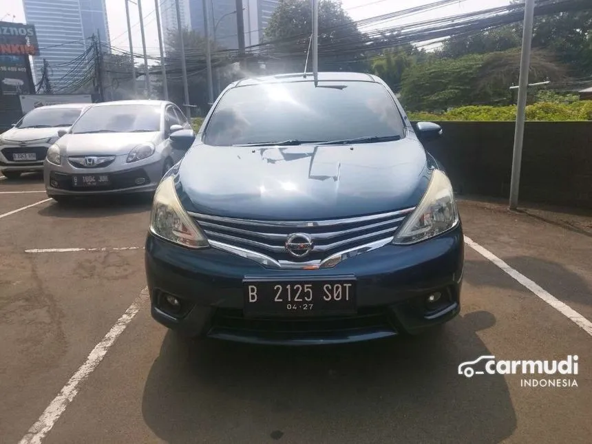 Jual Mobil Nissan Grand Livina 2017 XV Highway Star 1.5 di DKI Jakarta Automatic MPV Biru Rp 123.000.000