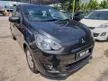 Used 2012 Mitsubishi Mirage 1.2 GS Hatchback PUSH START with Android Player, Reverse Camera, Dashcam Installed & 1 Year Warranty