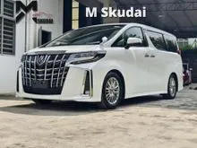 2023 Toyota Alphard 2.5 SC SUNROOF FULL LEATHER 2PD 7SEATER 22K KM 5YRS TOYOTA WARRANTY