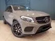 Used 2017 Mercedes-Benz GLE43 3.0 COUPE - NARDO GREY - TIP TOP CONDITION - WELLCARE UNIT - Cars for sale