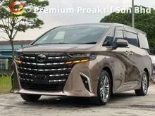 READYSTOCK GOLDEN 5A 2025 Toyota Alphard 2.5 Z