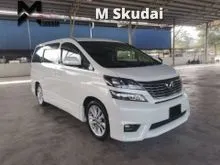 2010 Toyota Vellfire 2.4 Z Platinum REVERSE CAM 7SEATER 2PD 140K KM