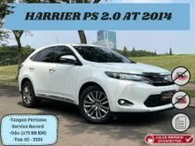 2014 Toyota Harrier 2.0 SUV/HARRIER PS 2.0 AT 2014/UNIT SIAP PAKAI/BEBAS TABRAK DAN BANJIR/HARGA SPESIAL