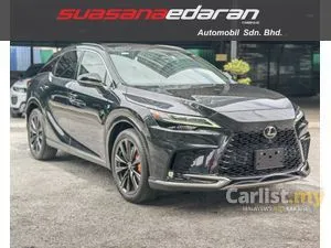2023 Lexus RX 350 2.4 F-Spor Unreg - Grade 5A. PanRoof. Rear Power Seat