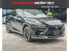 2023 Lexus RX 350 2.4 F-Spor Unreg - Grade 5A. PanRoof. Rear Power Seat